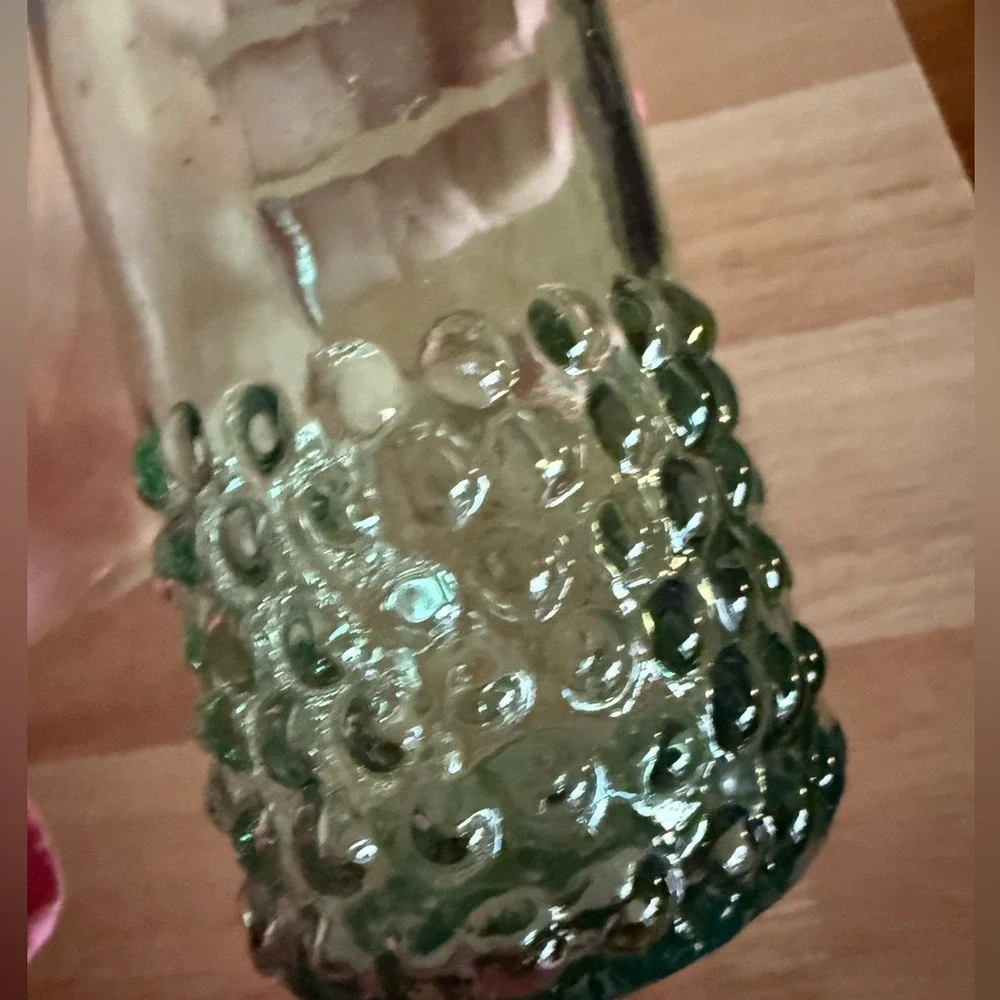 Starbucks Green Textured Glass Bottle | Reusable Vase or Tumbler